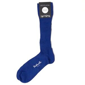 Pantherella Danvers Cotton Blend Lisle Socks size Medium in Ultramarine Blue NWT